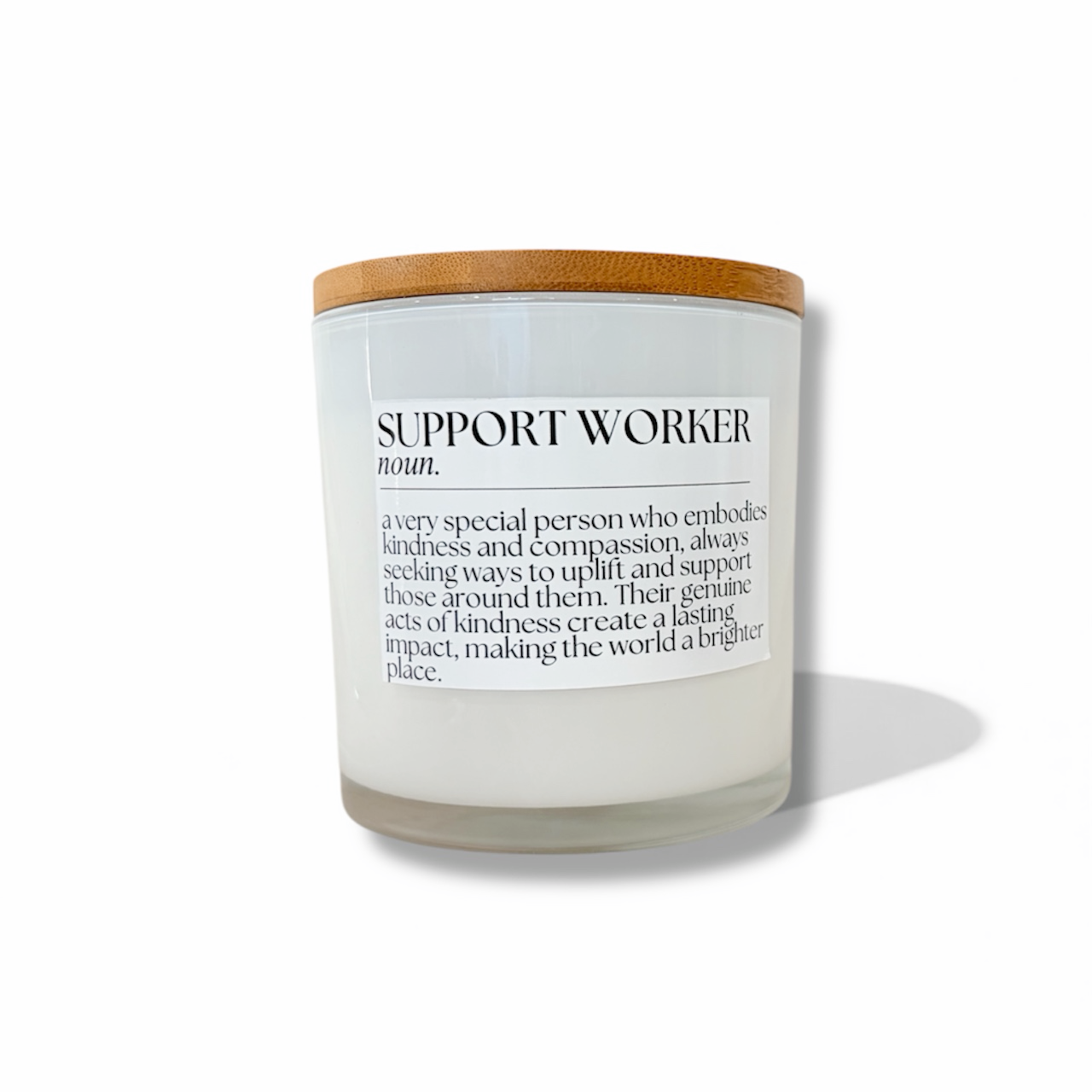 Support Worker Deluxe Candle