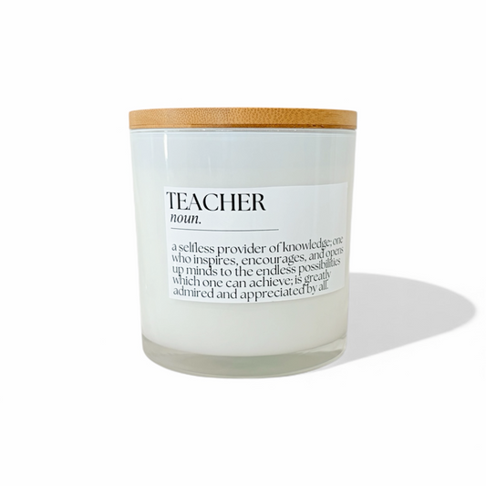 Teacher Deluxe Candle